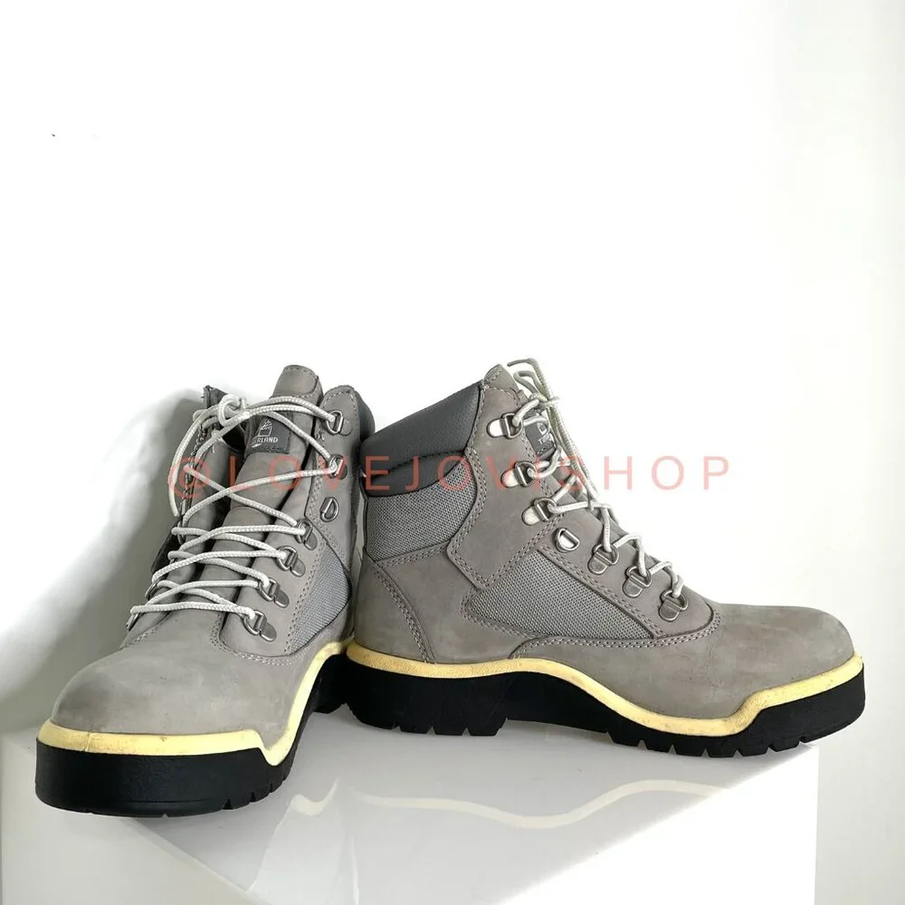 Boots | Timberland Premium Leather & Mesh Waterproof | Insulated Streetwear 9.5